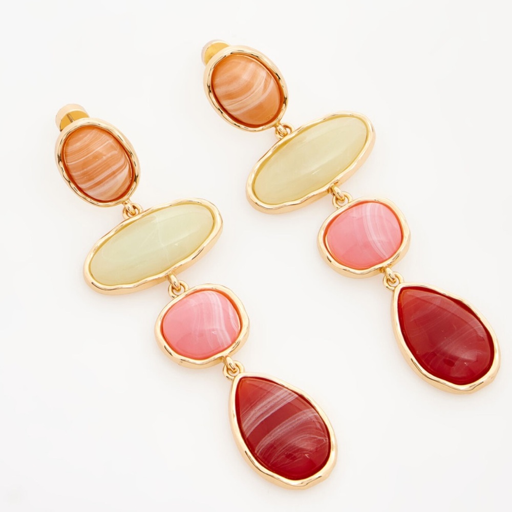 House of Harlow 1960 Stone Earrings